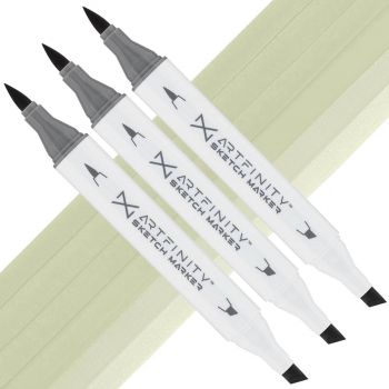 Artfinity Sketch Marker - Spring Dim Green G8-3, Box of 3