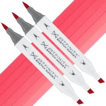 Artfinity Sketch Marker - Pale Vermillion R1-5, Box of 3