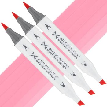 Artfinity Sketch Marker - Rose Pink R2-3, Box of 3