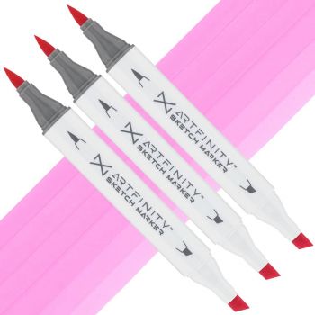 Artfinity Sketch Marker - Shock Pink RV2-2, Box of 3