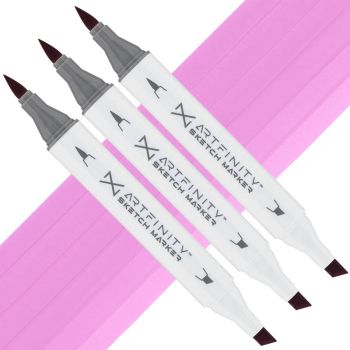 Artfinity Sketch Marker - Rhodamine V1-4, Box of 3