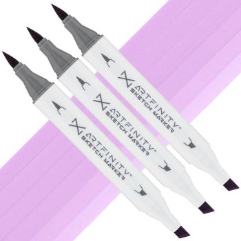 Artfinity Sketch Marker - Greyed Lavender V5-3, Box of 3