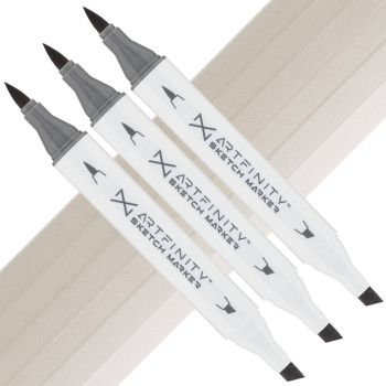 Artfinity Sketch Marker - Warm Grey 2 WG2, Box of 3