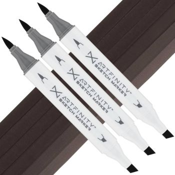 Artfinity Sketch Marker - Warm Grey 7 WG7, Box of 3