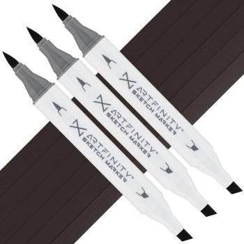 Artfinity Sketch Marker - Warm Grey 9 WG9, Box of 3