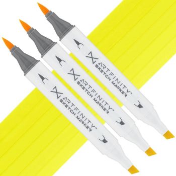 Artfinity Sketch Marker - Mixing Yellow Y1-2, Box of 3
