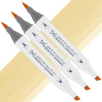 Artfinity Sketch Marker - Yellowish Beige Y4-15, Box of 3