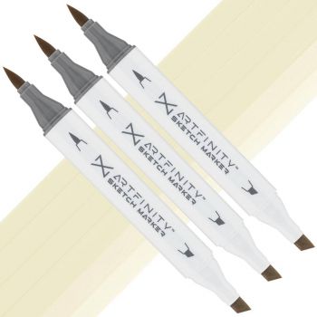 Artfinity Sketch Marker - Parchment Y7-1, Box of 3