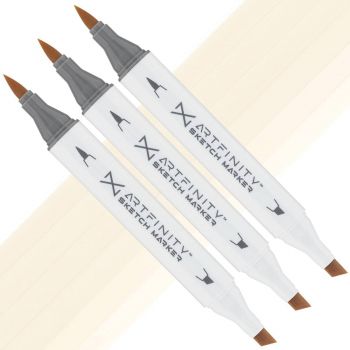 Artfinity Sketch Marker - Eggshell Y8-1, Box of 3