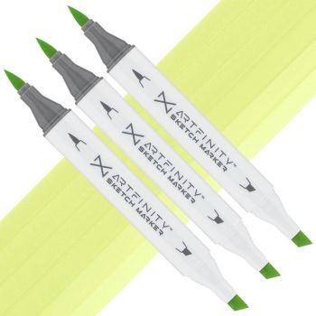 Artfinity Sketch Marker - Anise YG1-2, Box of 3