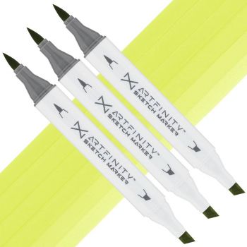 Artfinity Sketch Marker - New Leaf YG3-2, Box of 3