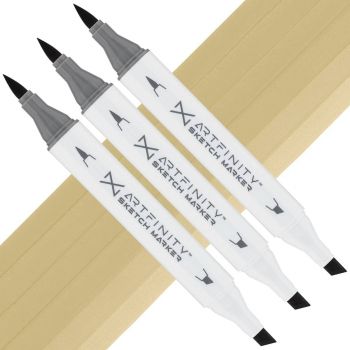 Artfinity Sketch Marker - Olive Grey YG8-5, Box of 3