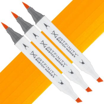 Artfinity Sketch Marker - Sunburst YR05-3, Box of 3