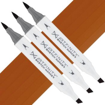 Artfinity Sketch Marker - Tuscan Orange YR2-6, Box of 3