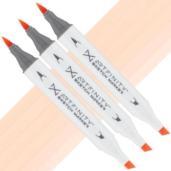 Artfinity Sketch Marker - Pale Peach YR3-1, Box of 3