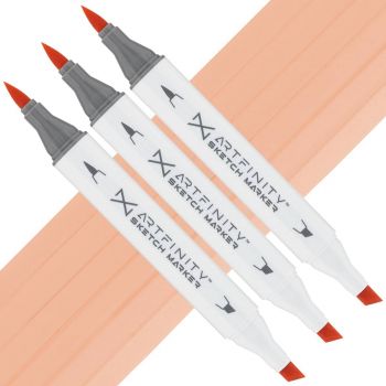 Artfinity Sketch Marker - Light Peach YR3-2, Box of 3