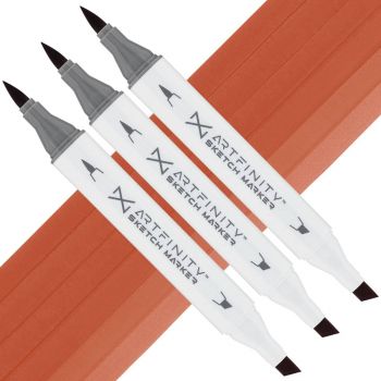 Artfinity Sketch Marker - Light Mahogany YR3-55, Box of 3