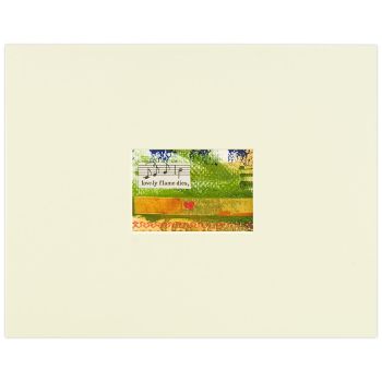 Viewpoint Artist Trading Card Single Cream 8" x 10" Mat (Pack of 10)