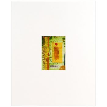 Viewpoint Artist Trading Card Mat Single White 8x10 (Pack of 10)