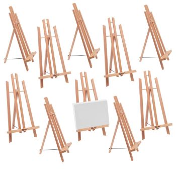 Artistry Display Easel Beech Medium 10 Pack 10.5"w x 19.75"h