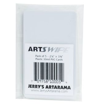 ArtSwipes Art & Paint Plastic Cards, 5 Pack