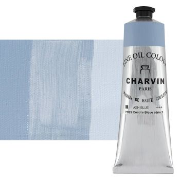 Charvin Fine Oil Paint, Ash Blue - 150ml