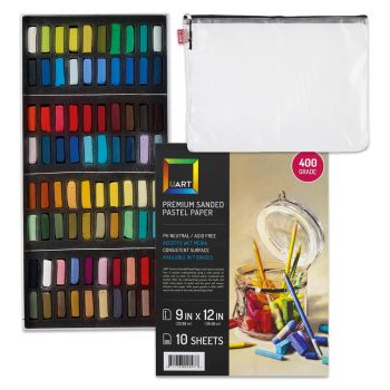 Sennelier Soft Pastels Value Set of 80 Half Stick - Assorted Colors