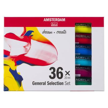 Amsterdam Standard Acrylic 20ml Tube Set of 36 Colors