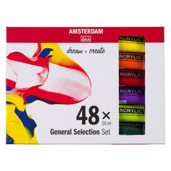 Amsterdam Standard Acrylic 20ml Tube Set of 48 Colors
