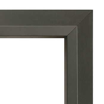 Atlanta 3/4” Wood Frame with 2mm Glass & Cardboard Backing 13"x19" - Black