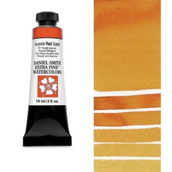 Daniel Smith Extra Fine Watercolors - Aussie Red Gold 15ml Tube