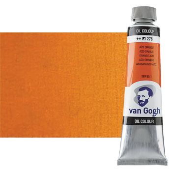 Van Gogh Oil Color, Azo Orange 40ml Tube