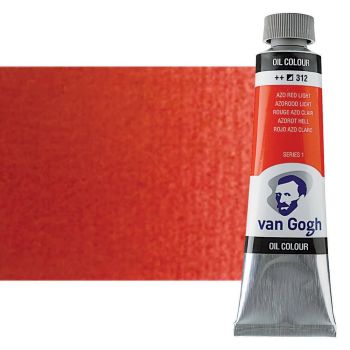 Van Gogh Oil Color, Azo Red Light 40ml Tube