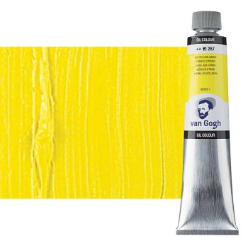 Royal Talens Van Gogh Oil Color 200 ml Tube - Azo Yellow Lemon 