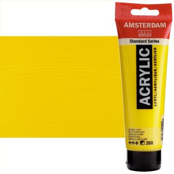 Amsterdam Standard Series Acrylic Paints - Azo Yellow Light, 120ml