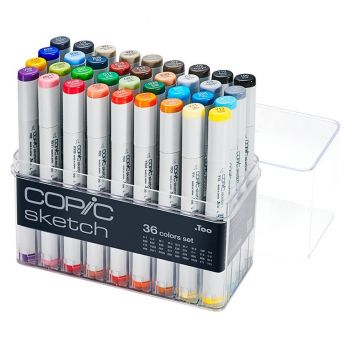 COPIC Sketch Markers Basic Set of 36 