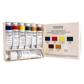 Williamsburg Handmade Oil Color Basic Painting Set No.2 37 ml Tubes
