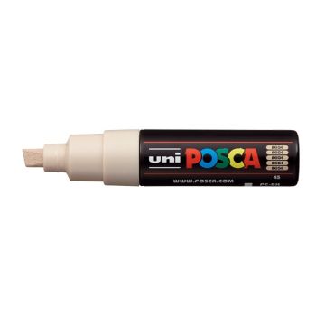 Posca Acrylic Paint Marker 0.8 mm Broad Tip Beige