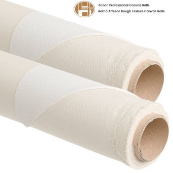 Roma Affesco Rough Texture Canvas Rolls