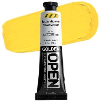 Golden Open Acrylic 2oz Benzimidazolone Yellow Medium