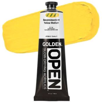Golden Open Acrylic 5oz Benzimidazolone Yellow Medium