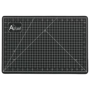 Acurit Self Healing Cutting Mat 12x18in Black