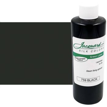 Jacquard Silk Color 250 ml Bottle - Black