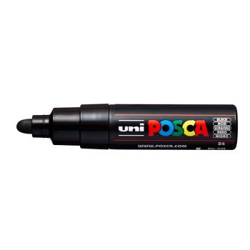 Posca Acrylic Paint Marker 4.5-5.5 mm Broad Bullet Tip Black