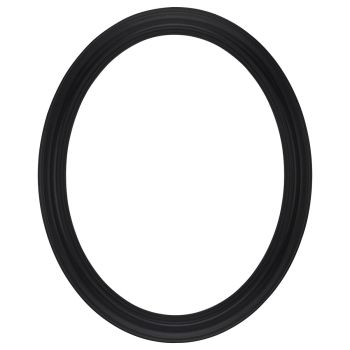 Ambiance Oval Frame - Black, 20"x24"