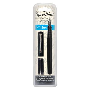 Speedball Calligraphy Fountain Pen, 1.1mm Nib