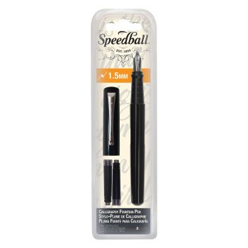 Speedball Calligraphy Fountain Pen, 1.5mm Nib