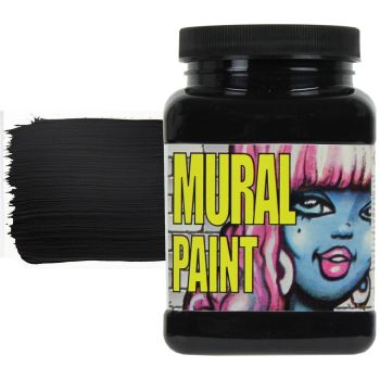 Chroma Acrylic Mural Paint 16 oz. Jar - Blacktop