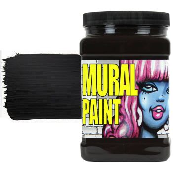 Chroma Acrylic Mural Paint 64 oz. Jar - Blacktop