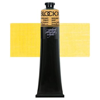 Blockx Oil Color 200 ml Tube - Brilliant Yellow Deep
